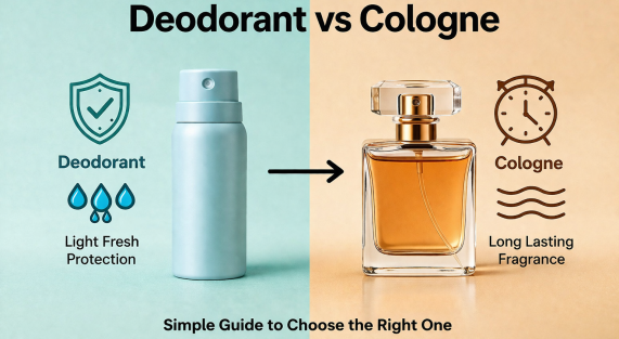 Deodorant vs Cologne